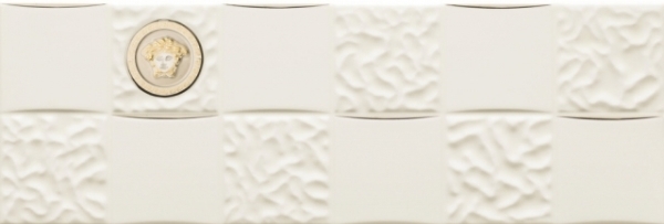 68850 Bianco Acqua/Dama Platino Mix 25x75 Versace (Gardenia Orchidea)