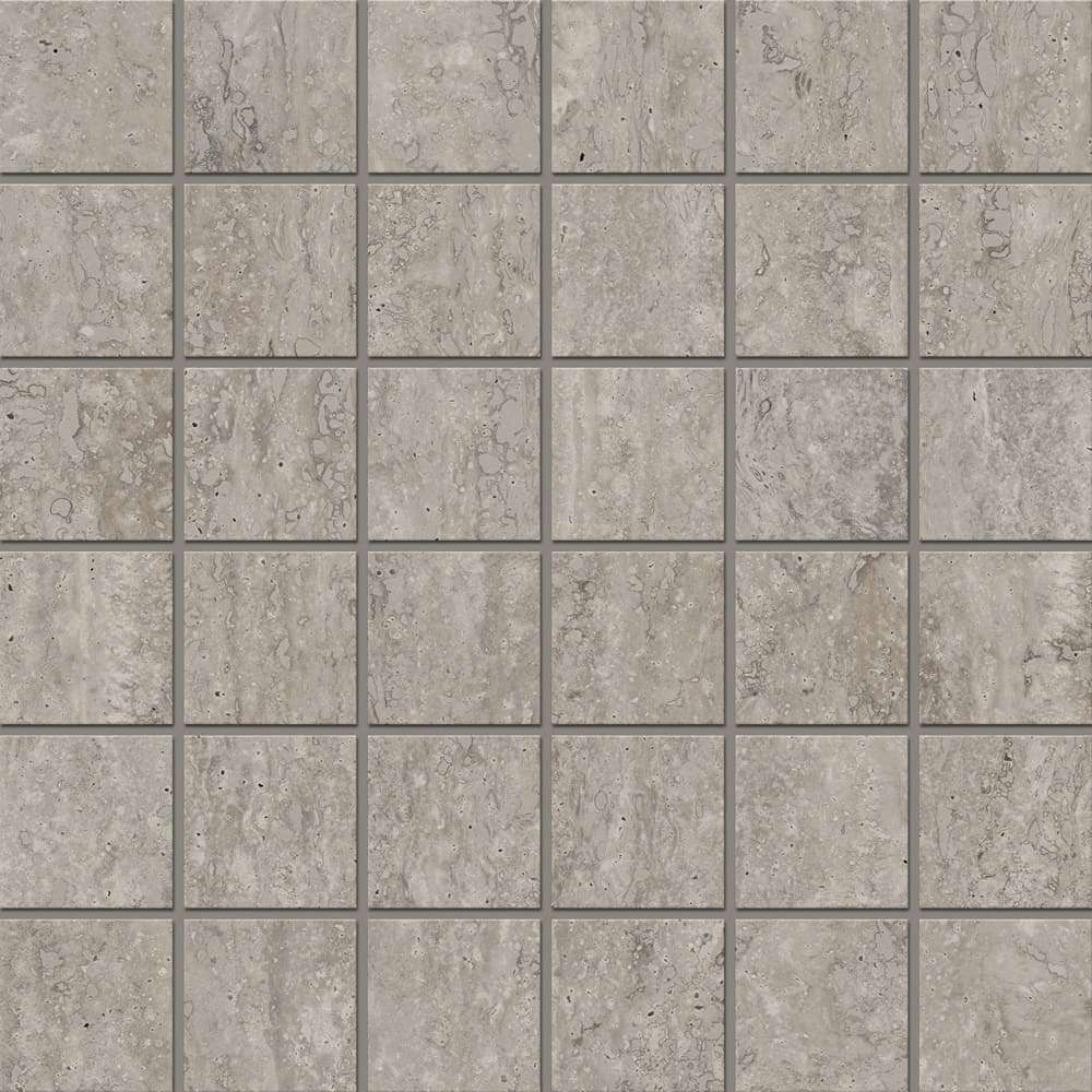 Мозаика RE04 Stride Grey Неполированный (5х5) 30x30 Estima