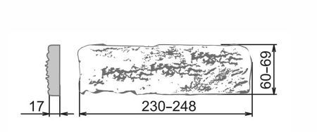 Марсель 309 Плоскость 230-248x60-69x17 Камелот