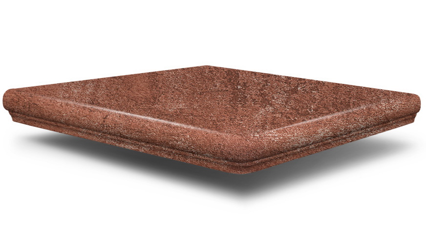 Bremen Eckflorentiner Rotbraun 32*32 SDS Keramik