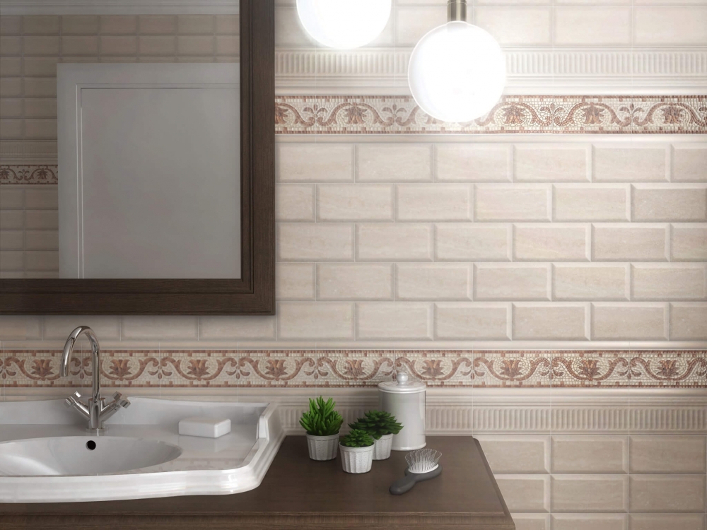 PFE006 Карандаш Олимпия бежевый 20х2 Kerama Marazzi