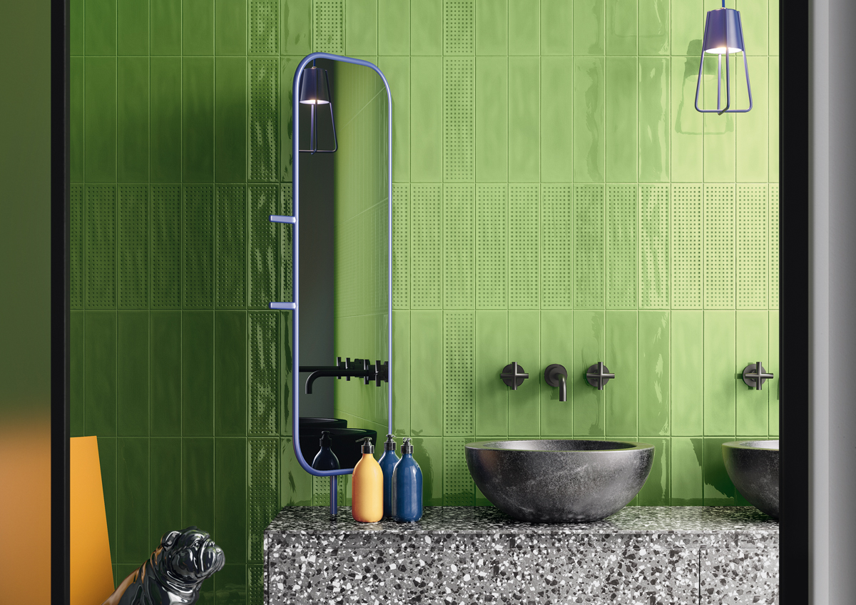 Slash1 73MV Apple Green 7.5x30 Imola Ceramica
