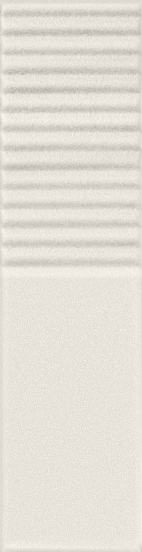 Groove White Sugar 2 STR 29.8x7.8x1 Tubadzin
