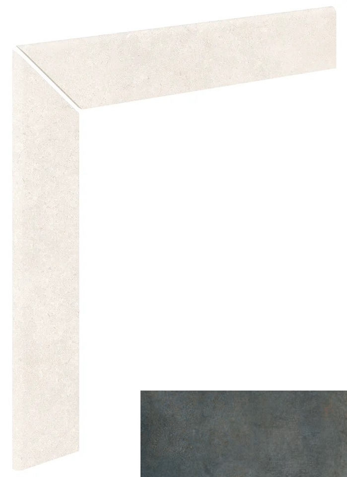 Zanquin Ingletado Recto Cosmos Steel R11 596х596х11 Exagres