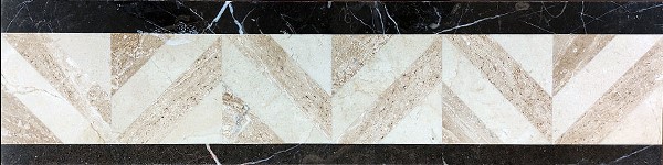 PJD-SDPH105 105 Waterjet Border 60x15 Marmocer