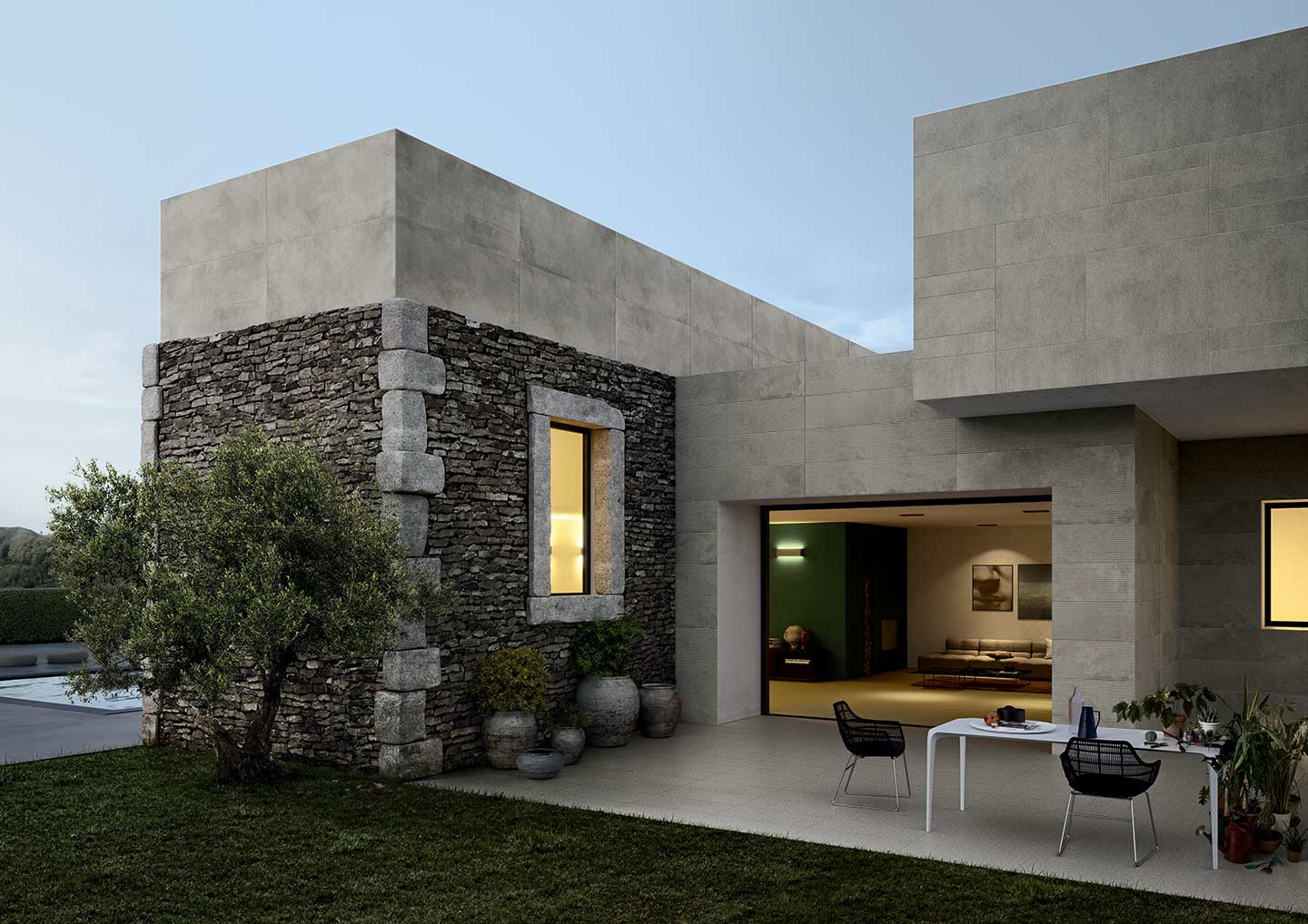 752770 Matrice Trama 3 F4 Azzurro Ret 80x80 Cedit