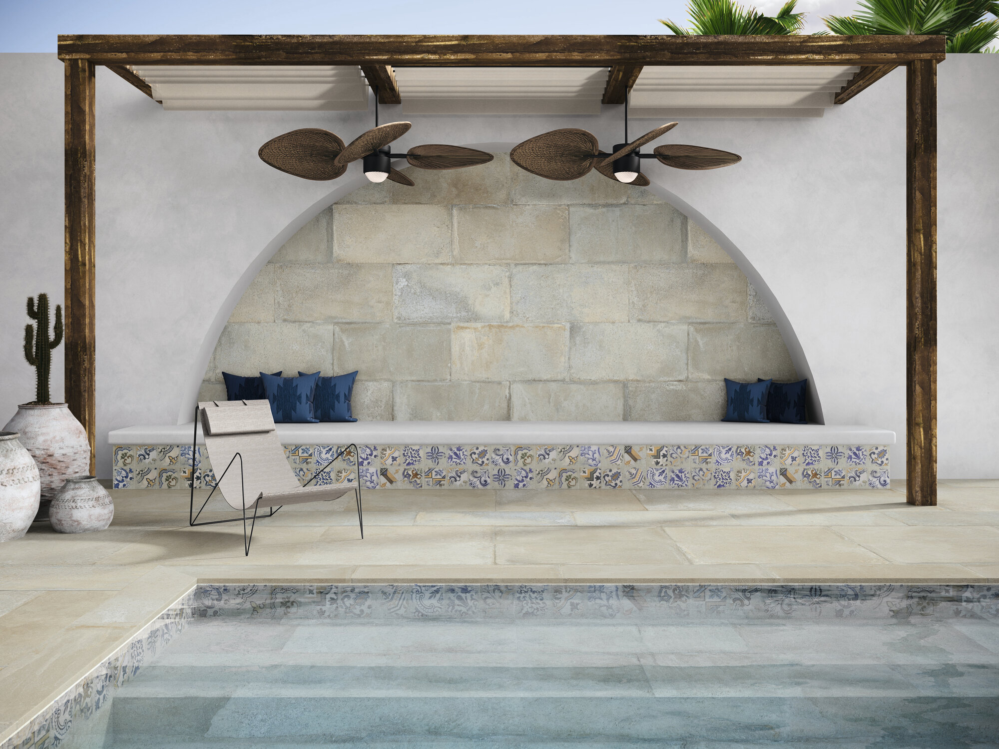 A042409 Palanzo Ecru Rect. 60x60 Ape Ceramica