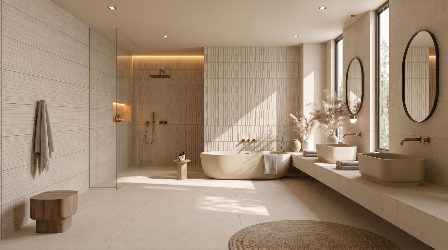 344 Аляска Лайт рельеф вертикальный 32,5х100 Eurotile Ceramica фото 9