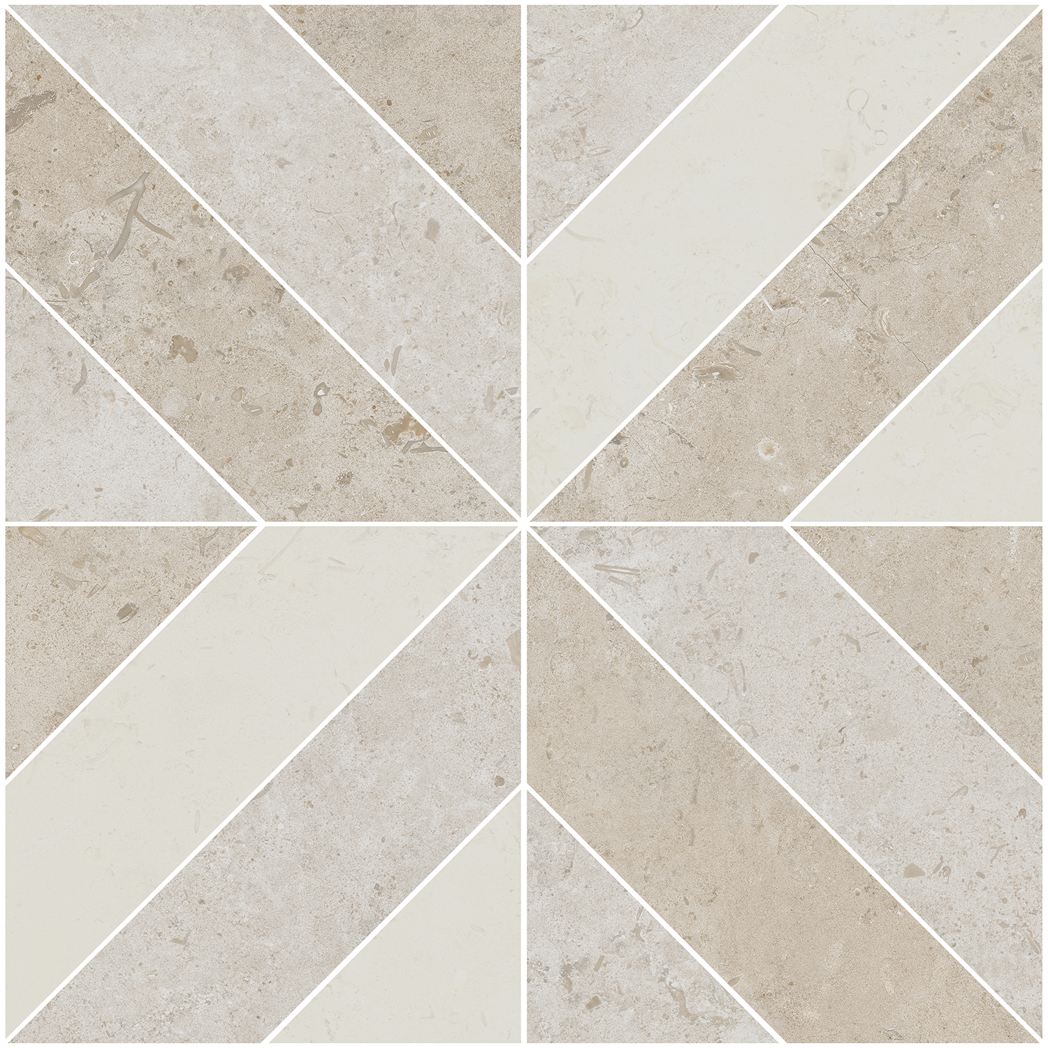 ID125T Декор Про Лаймстоун бежевый матовый 60х60 Kerama Marazzi