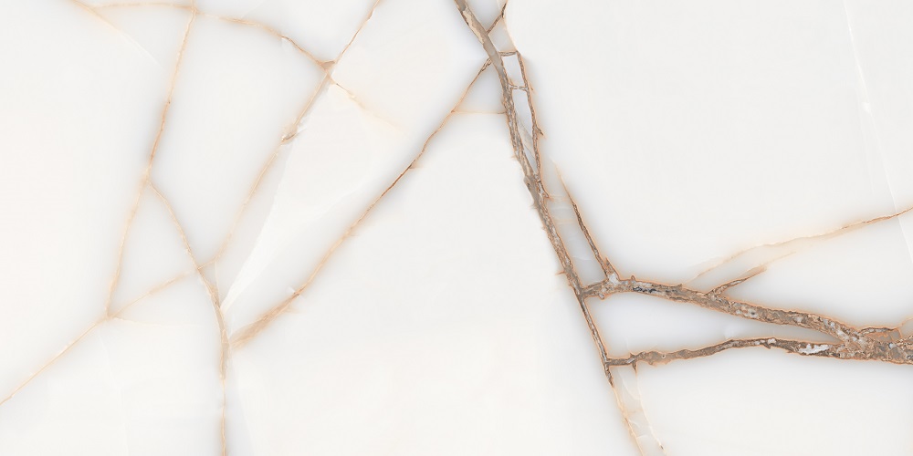 FAVORITE ONYX WHITE GLOSSY 60x120 Bluezone