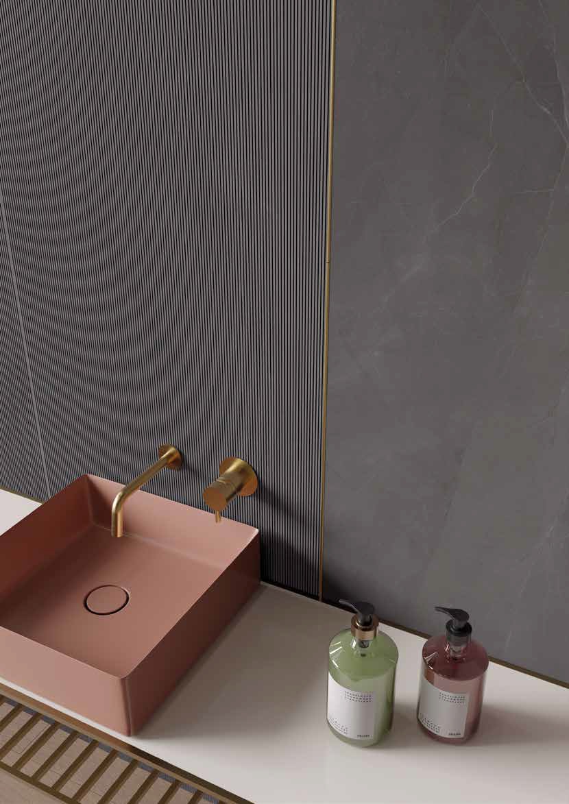 Walk Graphite Rett 60x120 Dado Ceramica