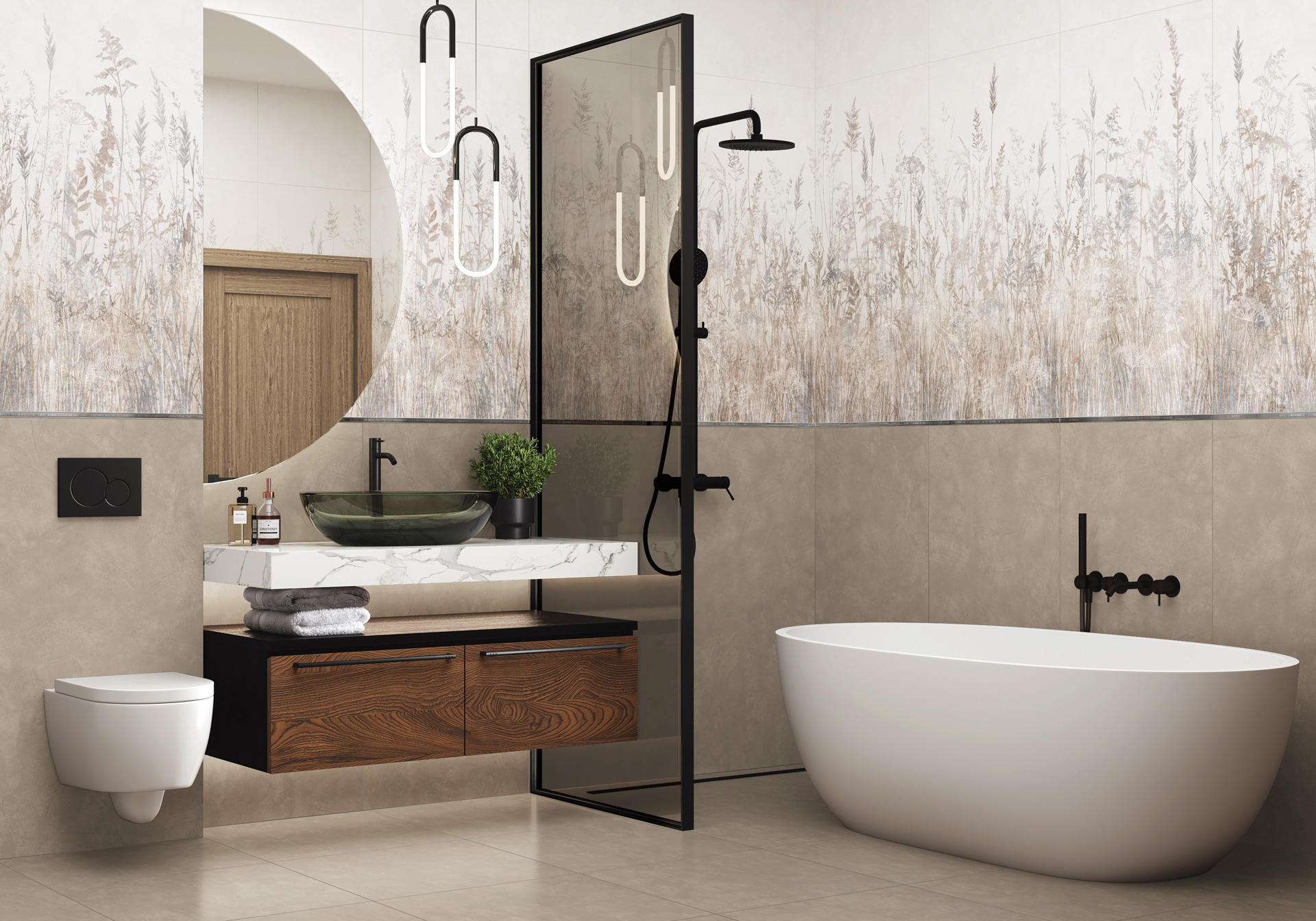 GFU60120FLO14L Флора / Flora лаппатированная 600x1200x8.5 Alma Ceramica (Уралкерамика) фото 13