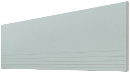UF024 (небесный моноколор) ступень матовая 120х29,5  Уральский Гранит