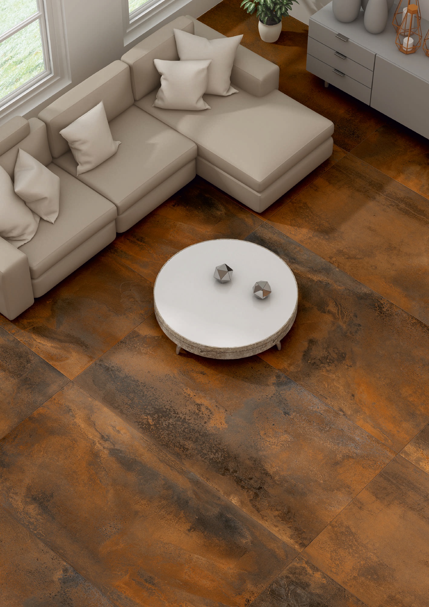 Rustin Silver Matt 60х120 Epsilon Tile