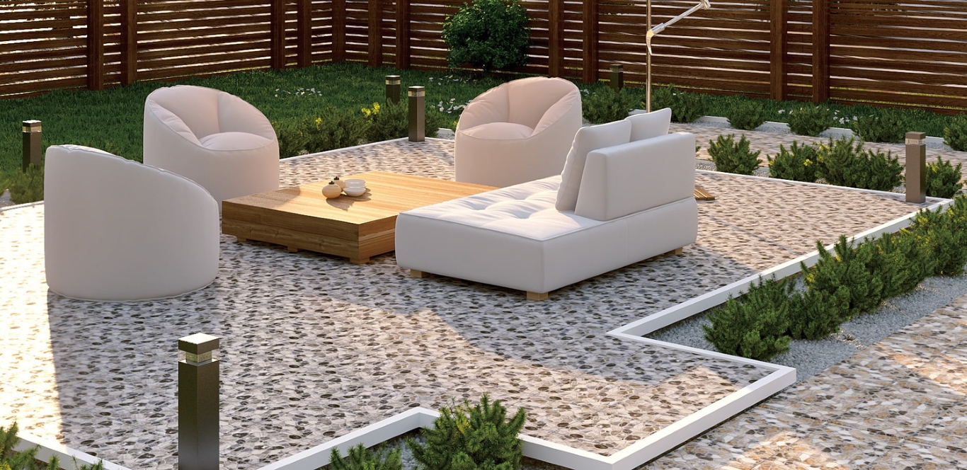 16431 Rento бежевый R12 29,8х29,8 Cersanit