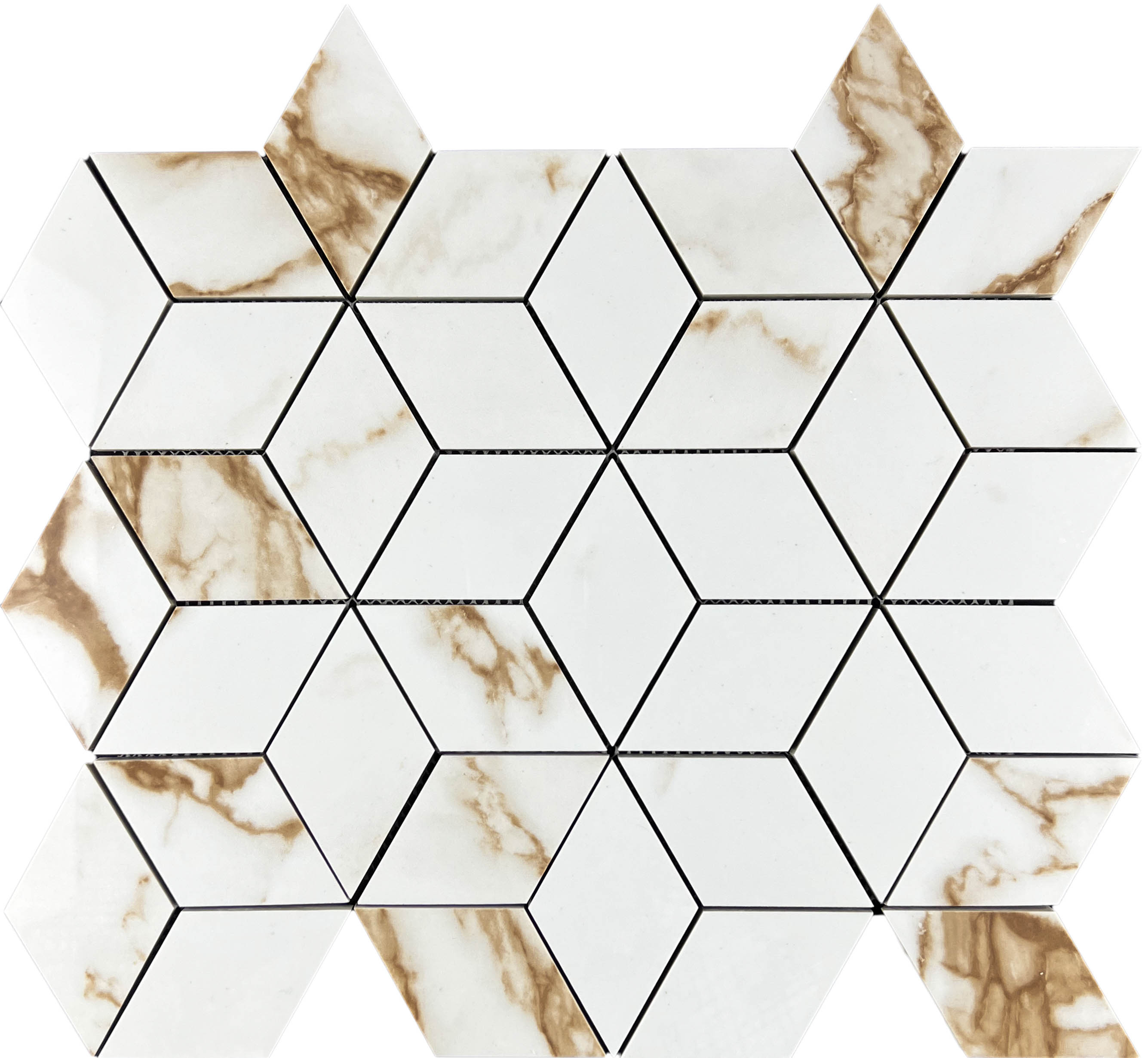 Mosaic Tajmahal Shine 3D Diamond 37.1x34.7 Velsaa