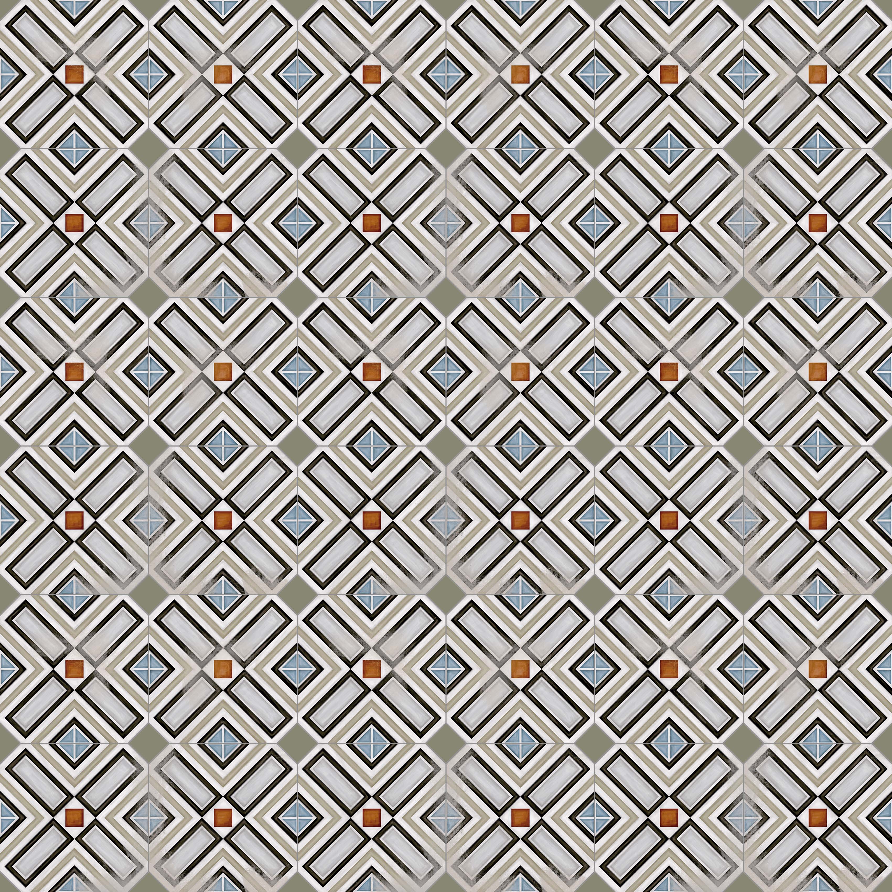 Octogono Ritter Multicolor 20x20 g. 156 VIVES