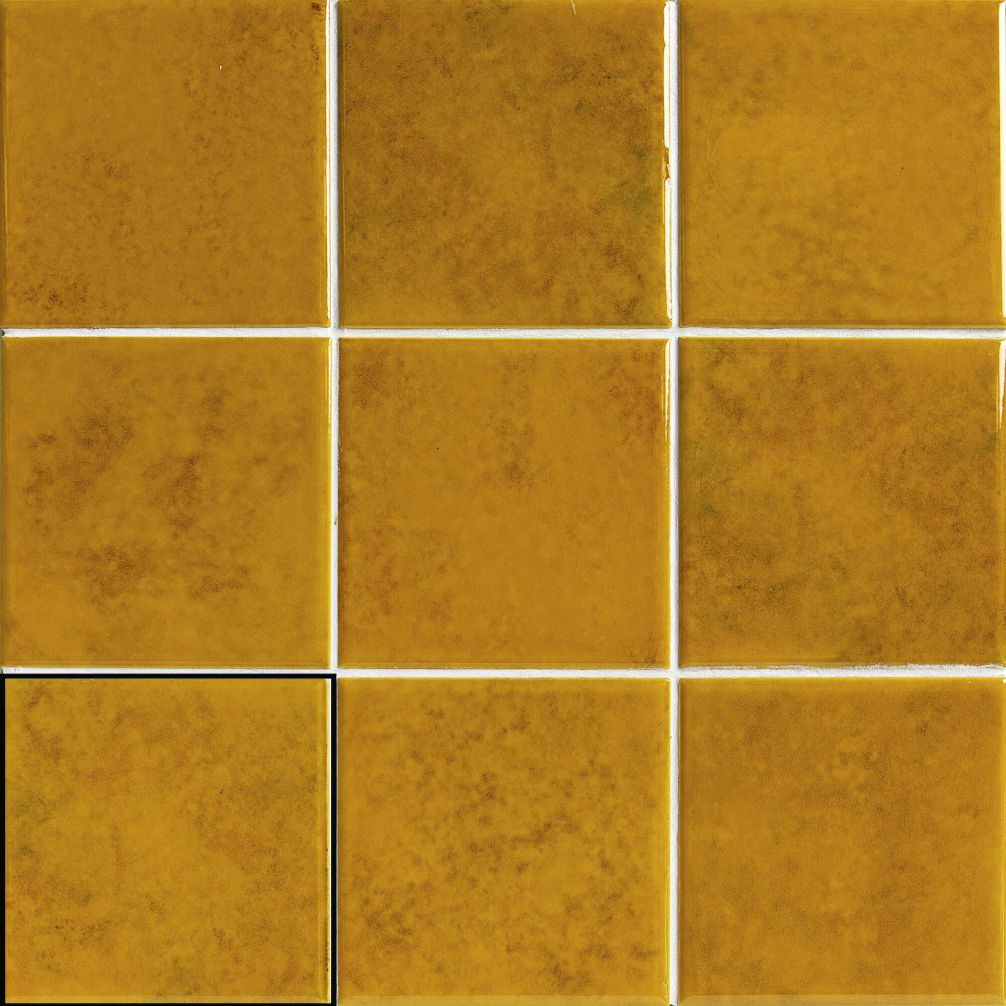 A041642 Genuine Amber 10x10 Ape Ceramica