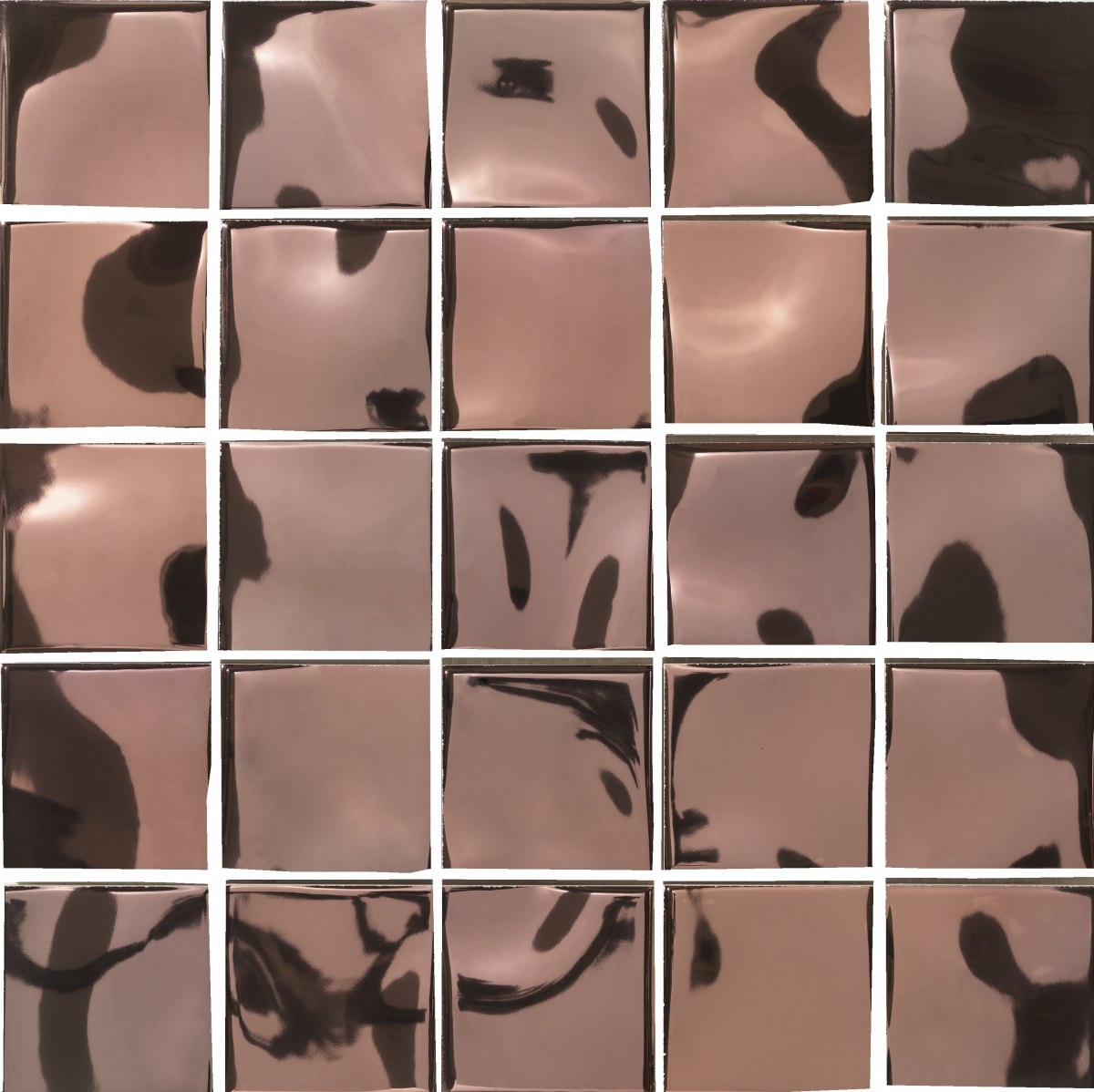 600110001125 Magma Cuprum Mosaico Magic 30x30 Italon
