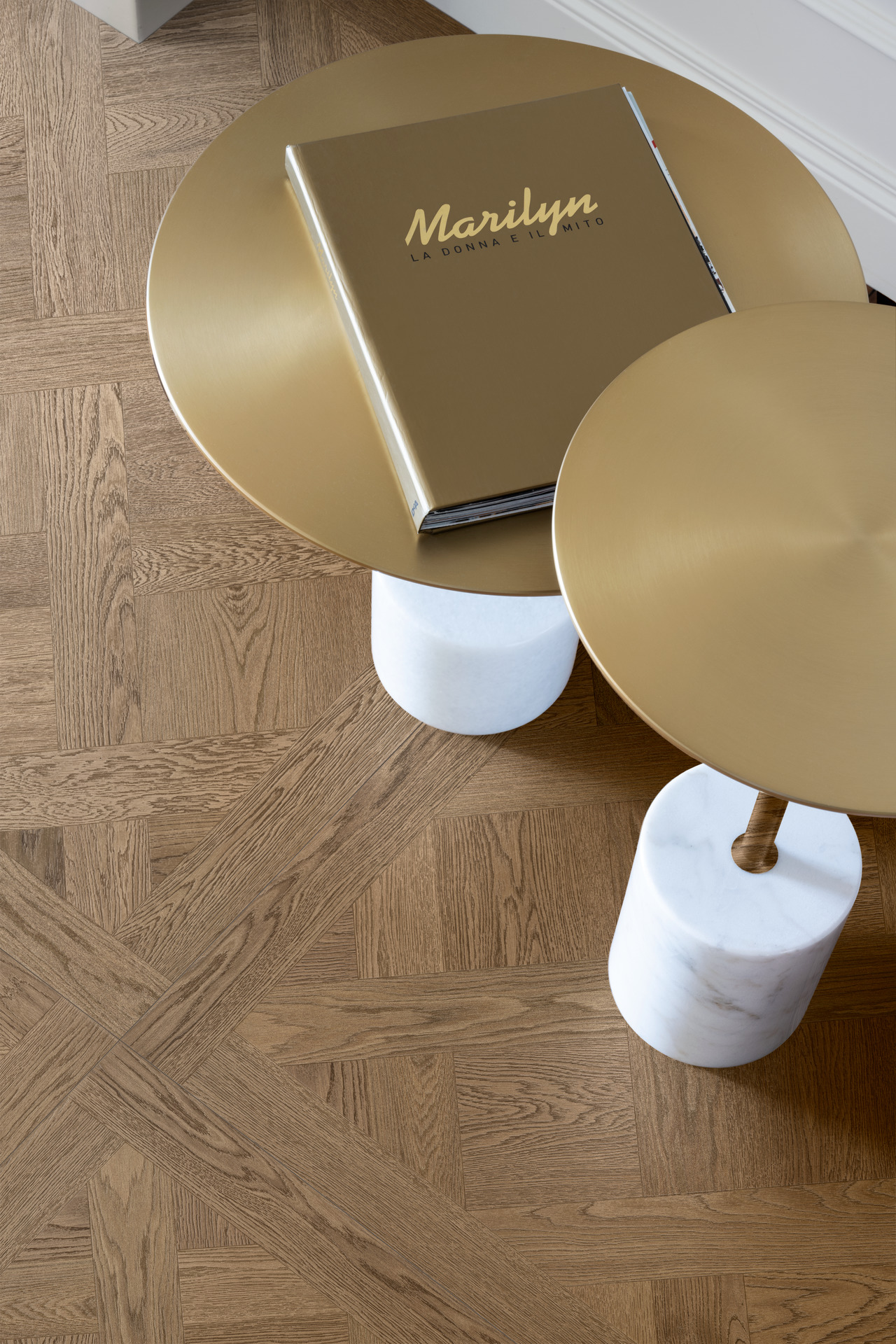 MEK5 Intrecci Versailles Nocciola Rt 120x120 MARAZZI Italy