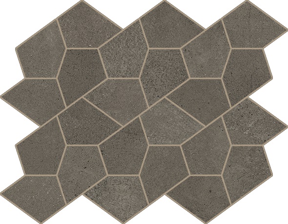 620110000197 Coffee Mosaico Kaleido 35.6x27.6 Italon