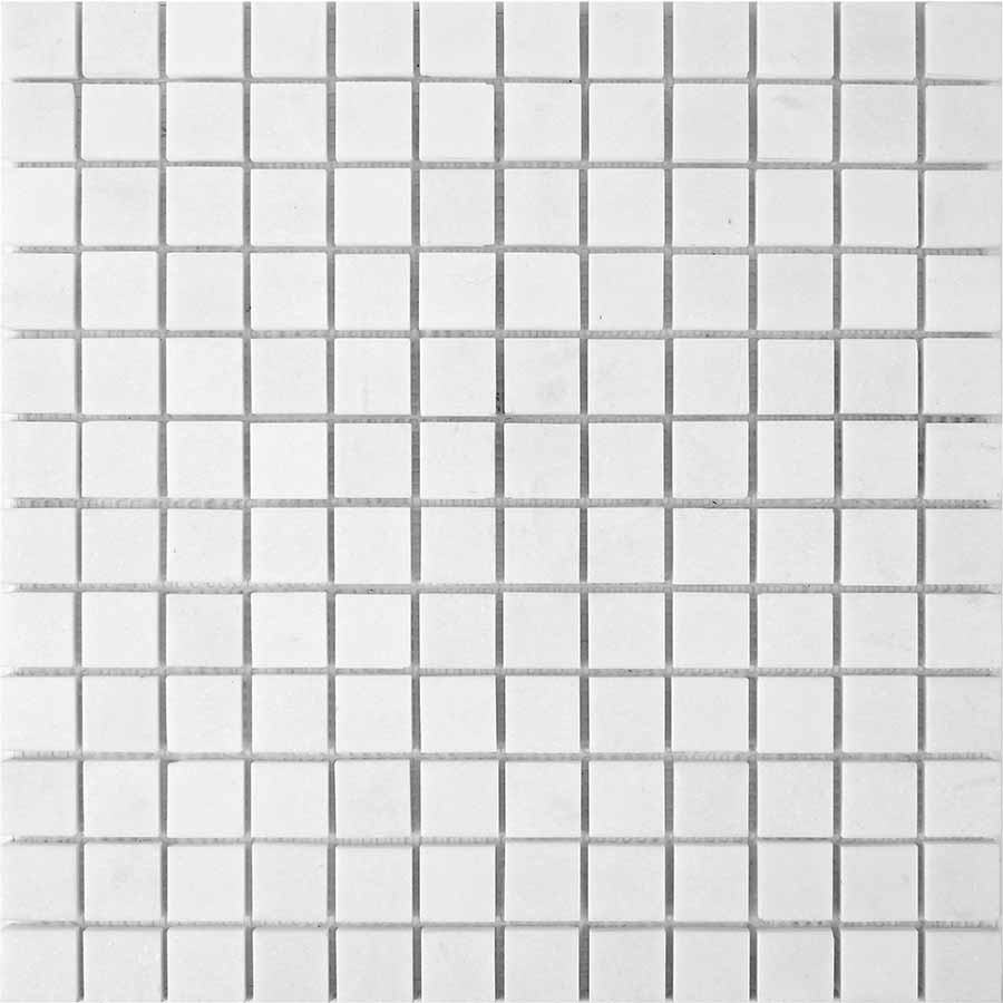 PIX295 Thassos из мрамора полированная 23x23 305х305x6 Pixmosaic