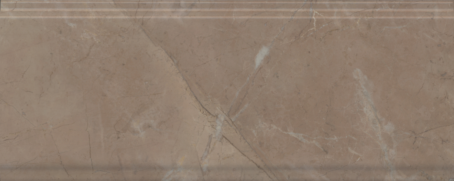 BDA027R Бордюр Серенада бежевый тёмный глянцевый обрезной 30x12 Kerama Marazzi фото 6