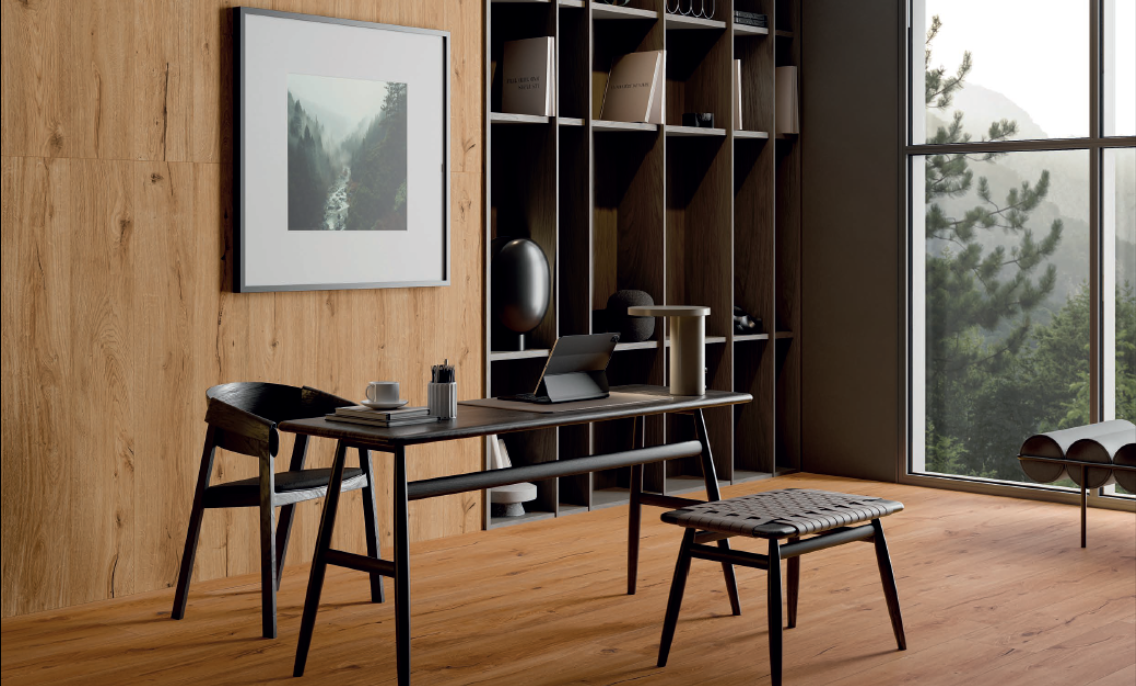 Feelwood Cognac Chevron 7.5x40.7 RHS (Rondine) Ceramiche