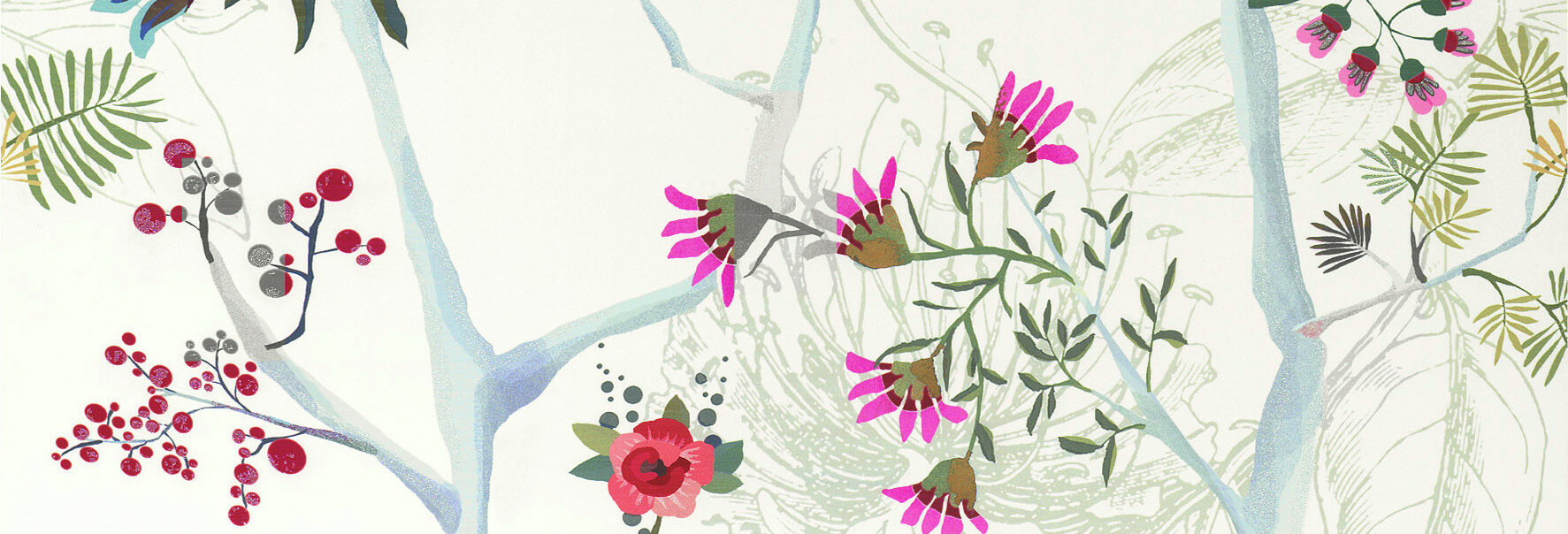Панно Albi Blanco Garden 126,4x90 Fanal