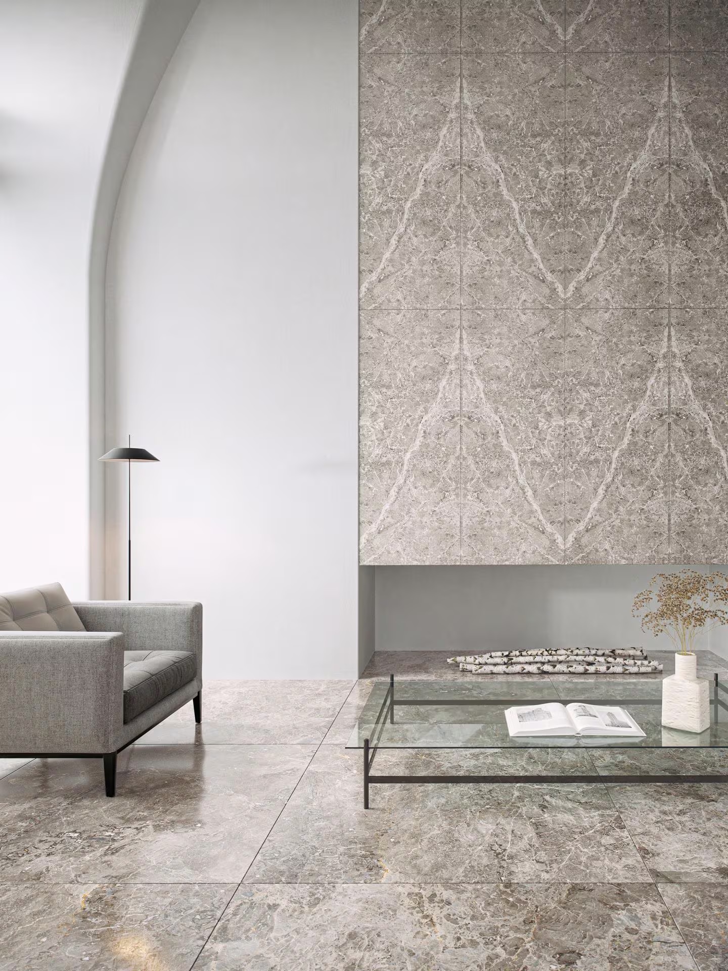 100303640 Elegant Bone Bookmatch 59.6x150 Porcelanosa фото 3