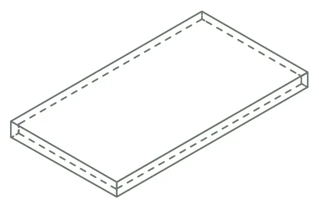 620070003312 Аура X2 Классик Оак Ступень Угловая Левая 33x120 Italon