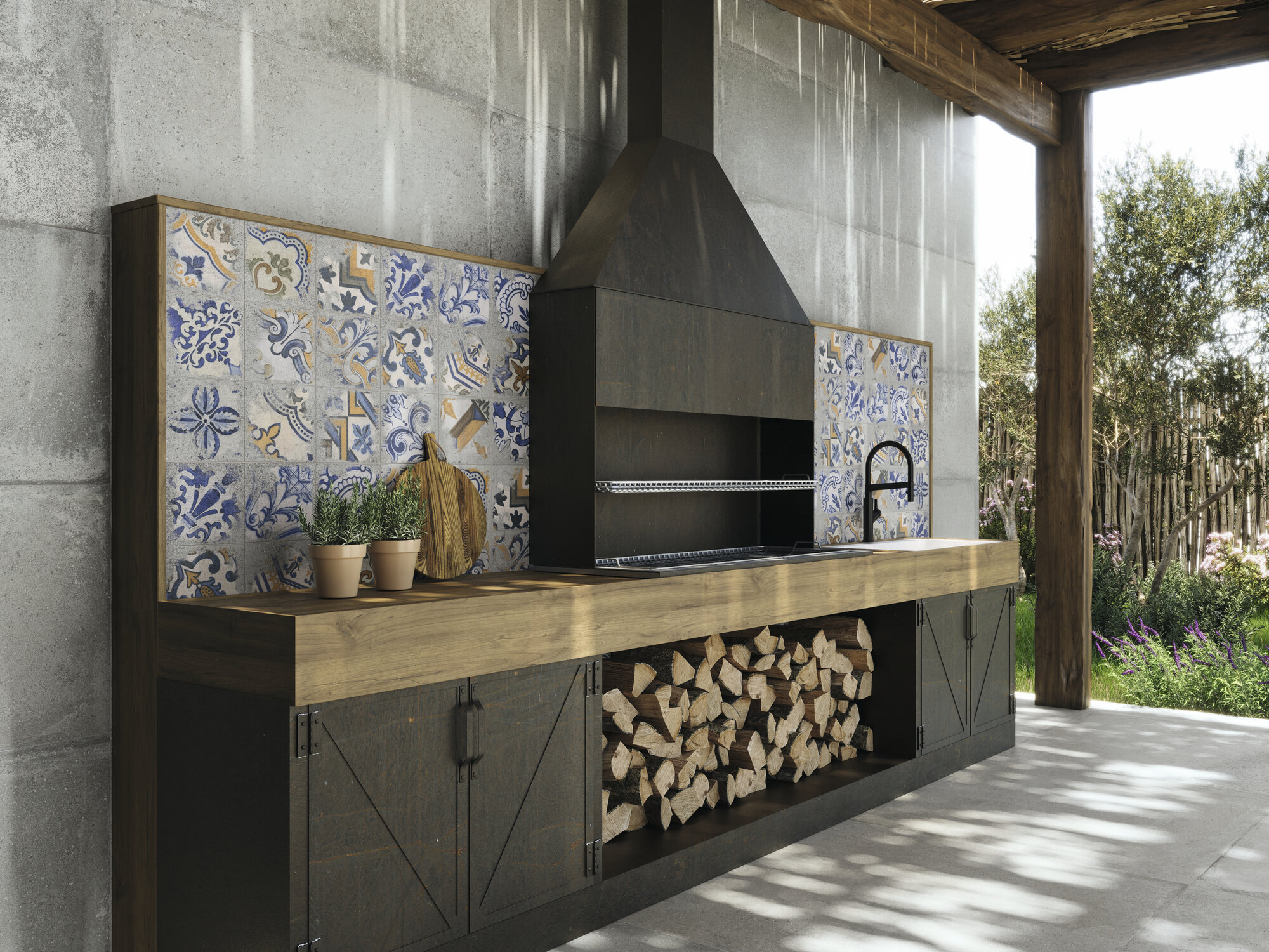 A042409 Palanzo Ecru Rect. 60x60 Ape Ceramica