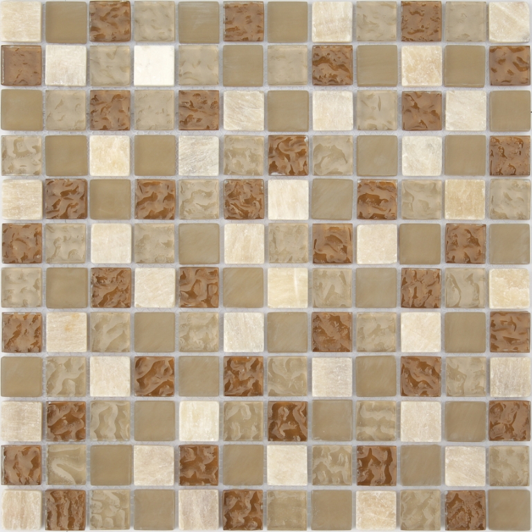 Naturelle Amber 23x23x8 (ПУ) 298x298 Caramelle Mosaic