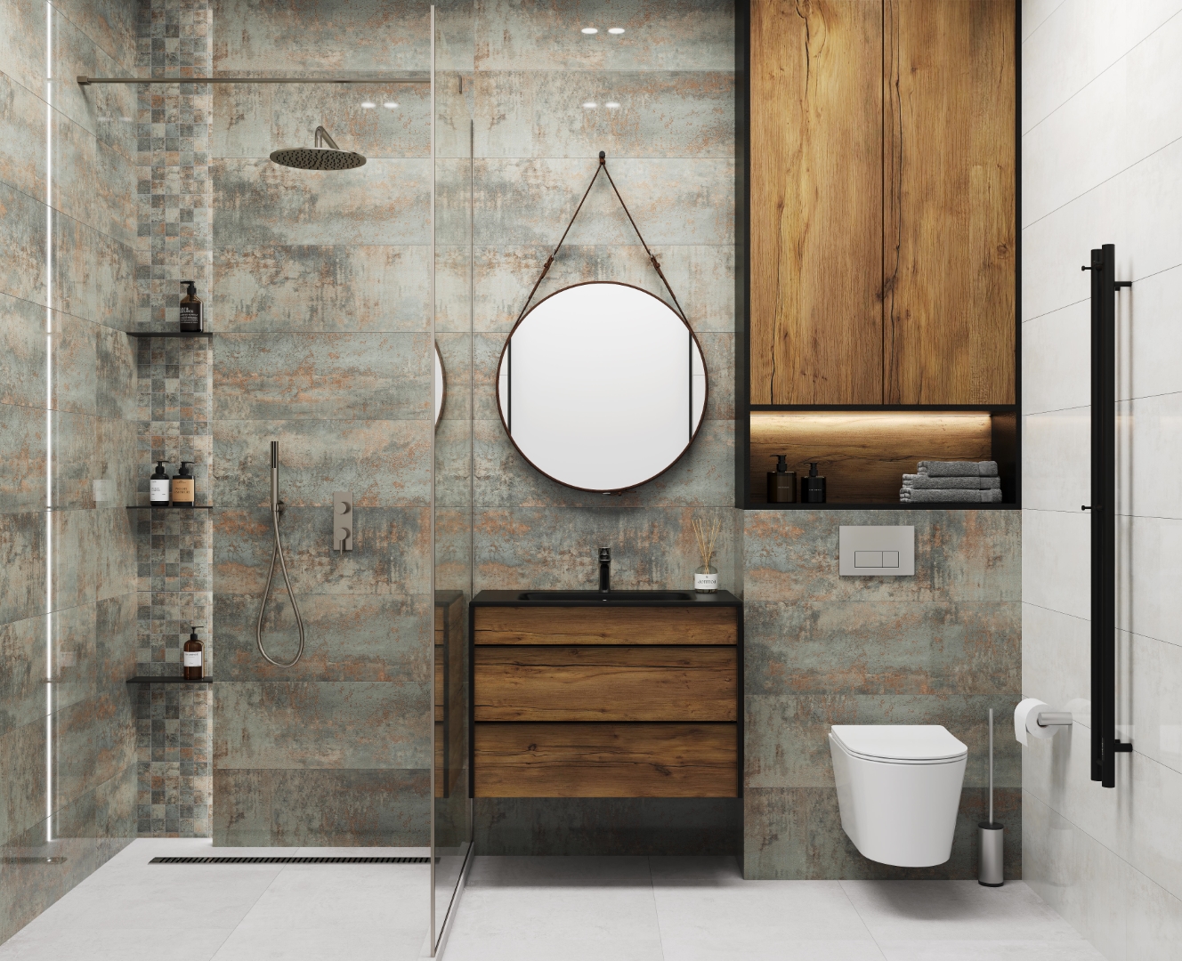 LPD2MSA001BR Ultra verde глянцевый 30х30 Laparet