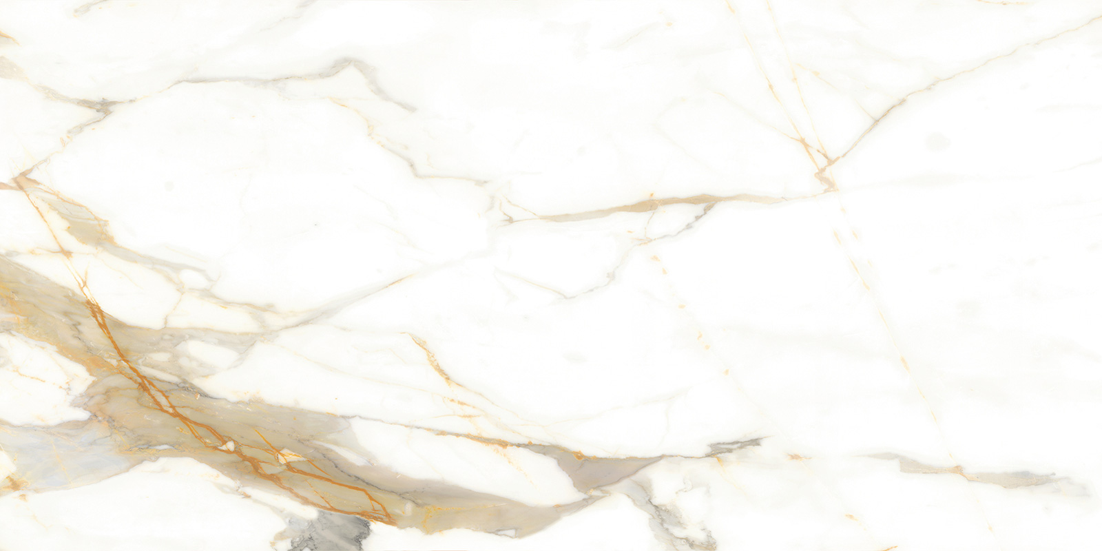 GFA114CLR04L Calacatta Oro лаппатированный 570x1140x7.5 Alma Ceramica (Уралкерамика)