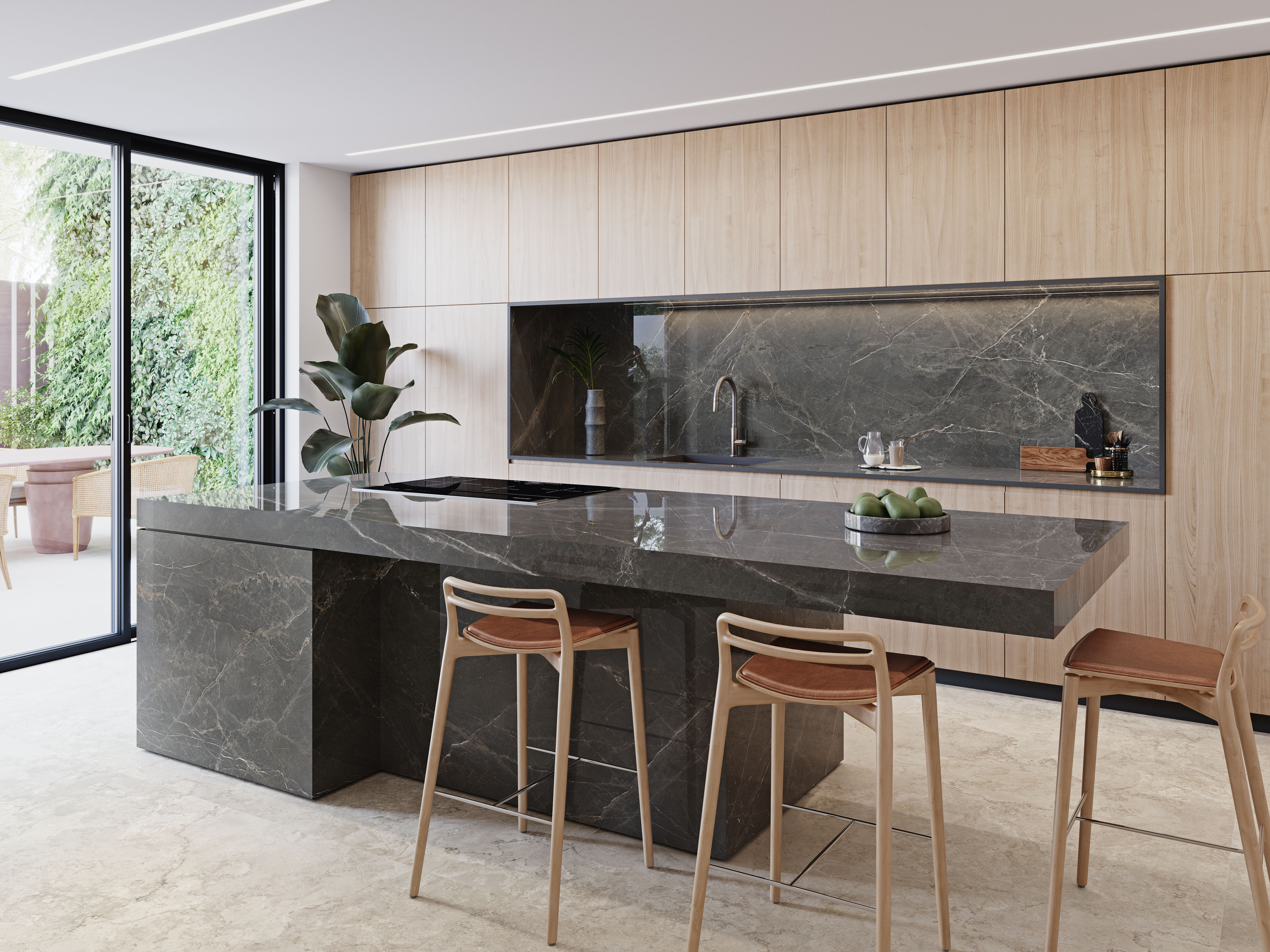 Fior Di Bosco Gloss Polished 6mm 160x320 Venux Surface фото 4