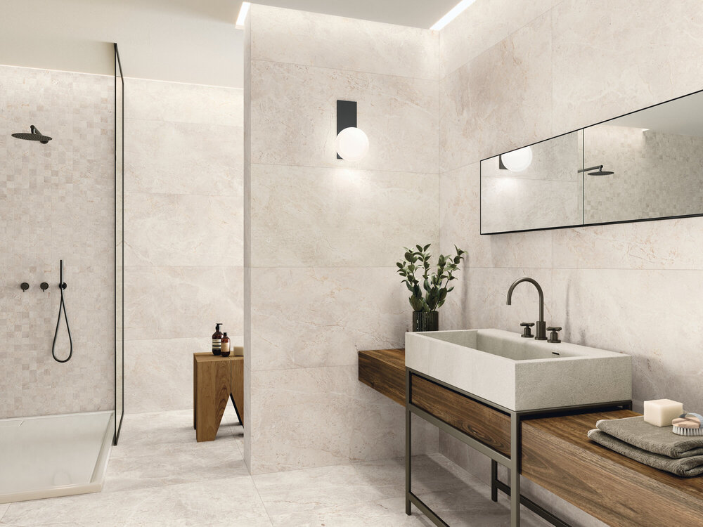 A040282 Zocalo Augustus Pearl 15.8x30 Ape Ceramica