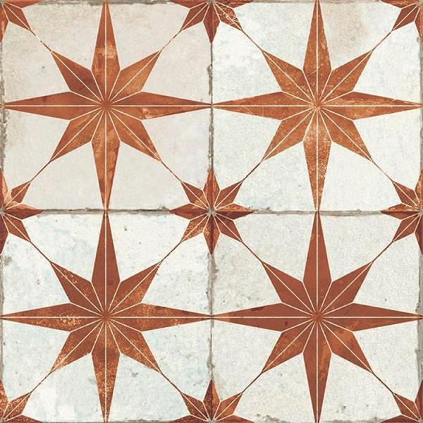 Scintilla Paprika Orange Pre-cut 45x45 Etili Seramik