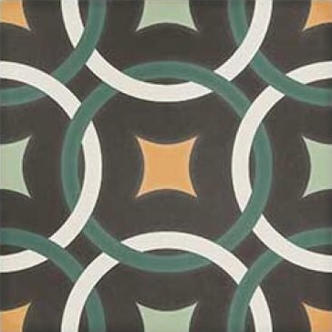 SYNC CHAIN GREEN 15x15 DNA Tiles
