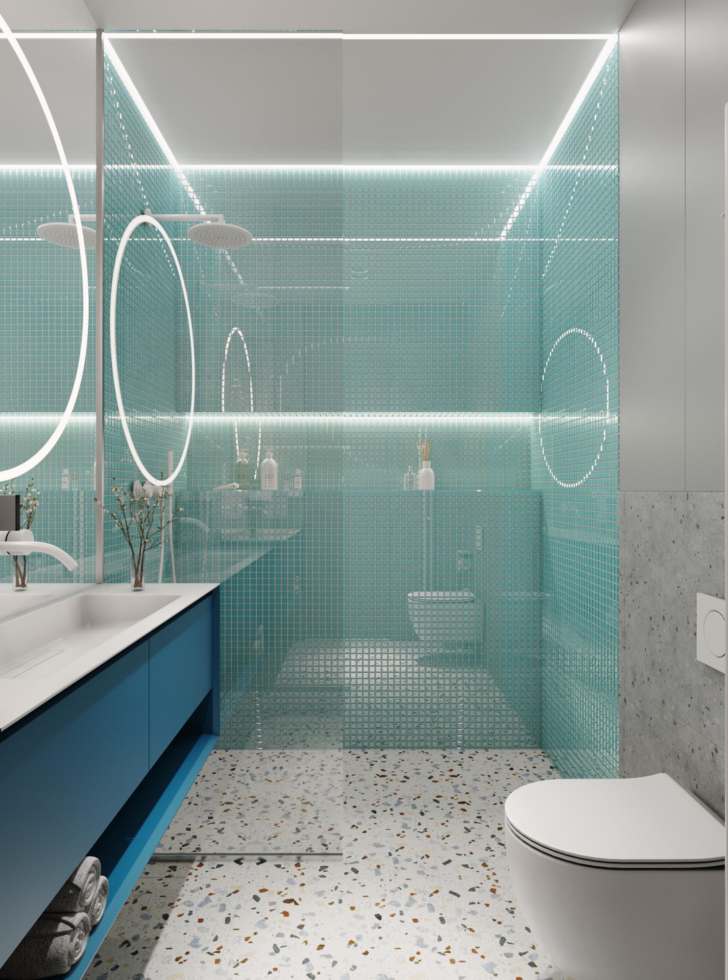 Green glass (стекло) 25*25 300*300 Bonaparte фото 24