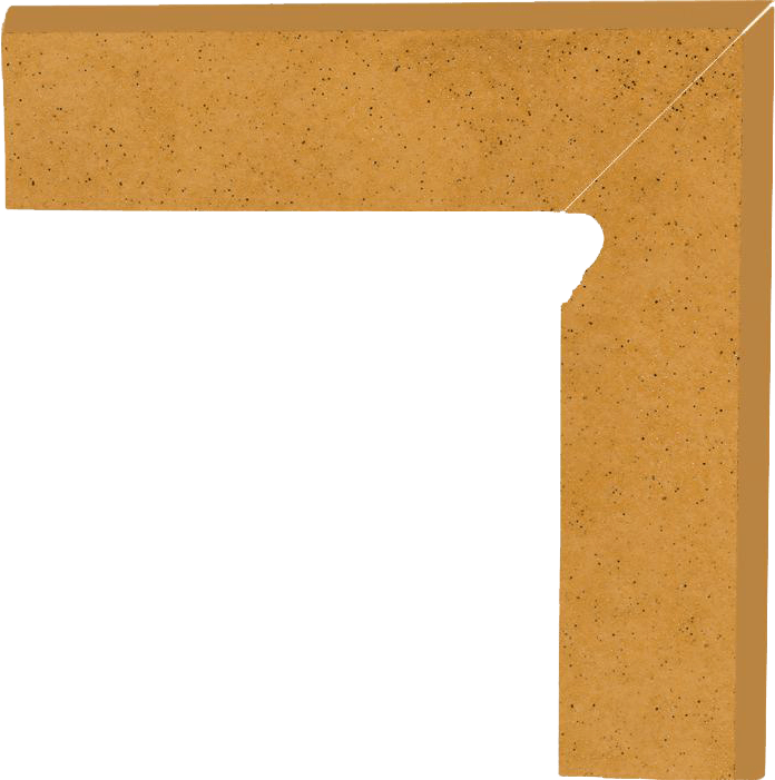 Aquarius Beige Цоколь правый (B+A) 30х8,1 Paradyz