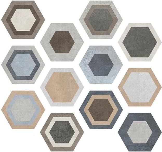 Tripoli Hexa 23,2x26,7 ITT Ceramic