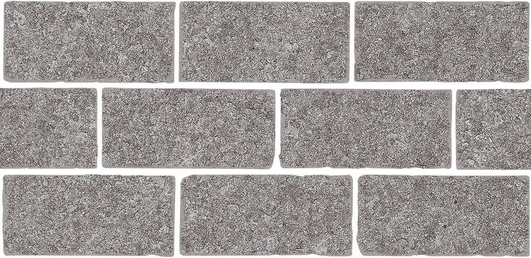 BR025T Бордюр Роверелла пепельный мозаичный 34,5x14,7x0,9 Kerama Marazzi