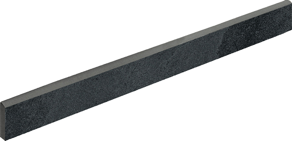 610130000488 Materia TITANIO Battiscopa 7,2x60 Italon