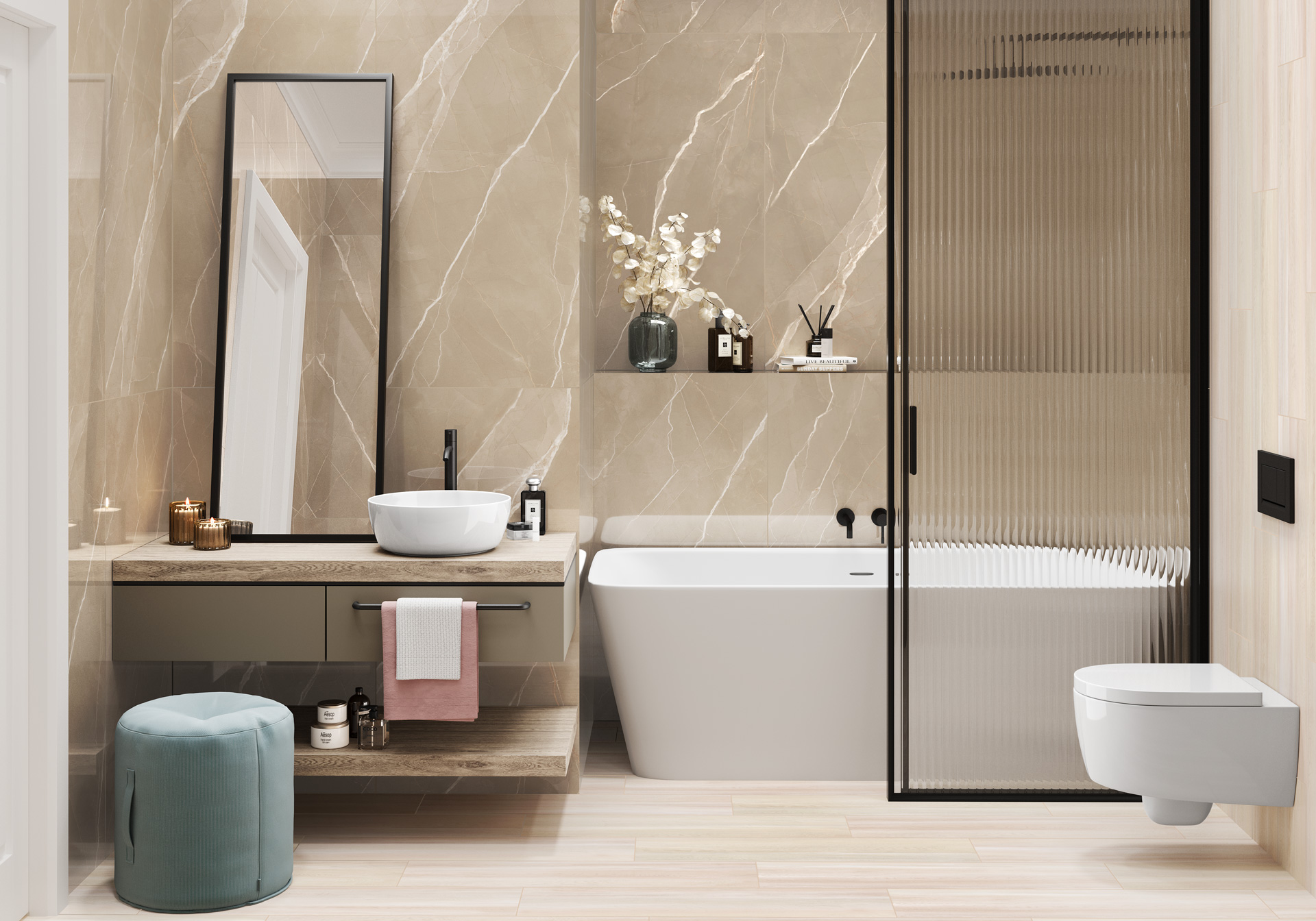 60120ESE25P Essential Graphite полированный 600x1200x7 New Trend