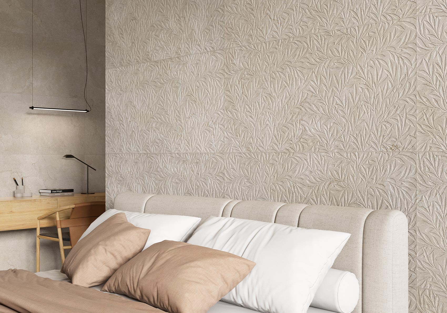 233931 Domus Cream Decor Matt 59.5x119.2 Colorker фото 3