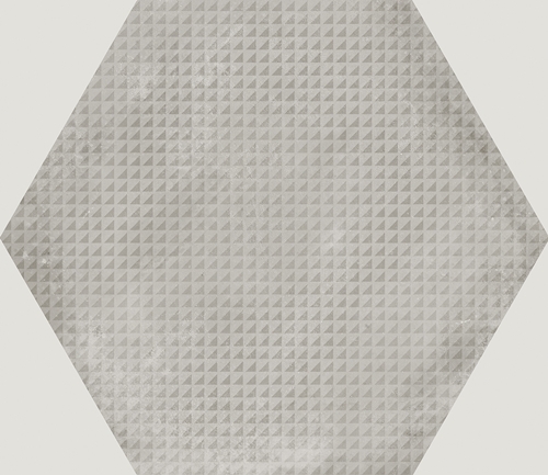 23603 Urban Hexagon Melange Silver 29,2X25,4 EQUIPE