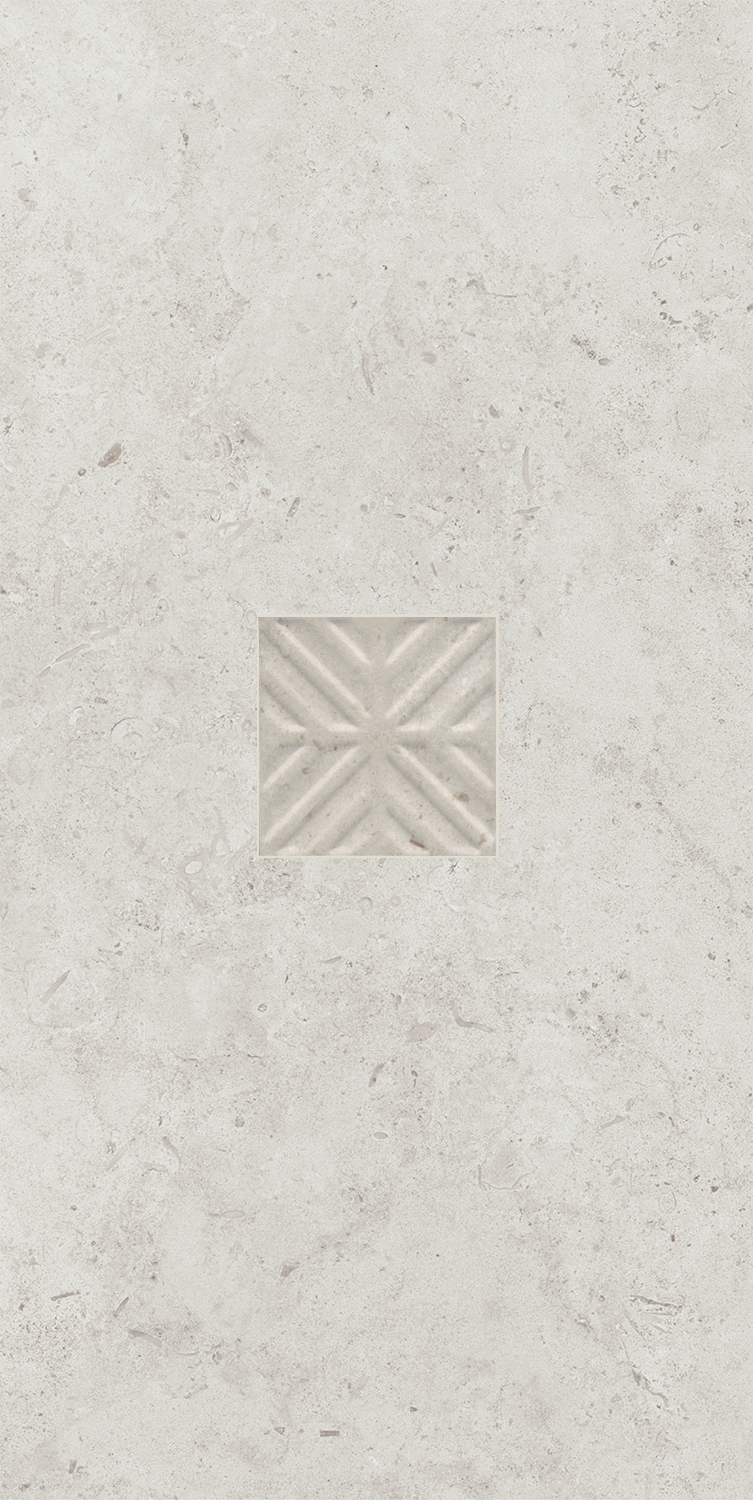 ID127 Декор Карму наборный серый светлый матовый 30х60 Kerama Marazzi