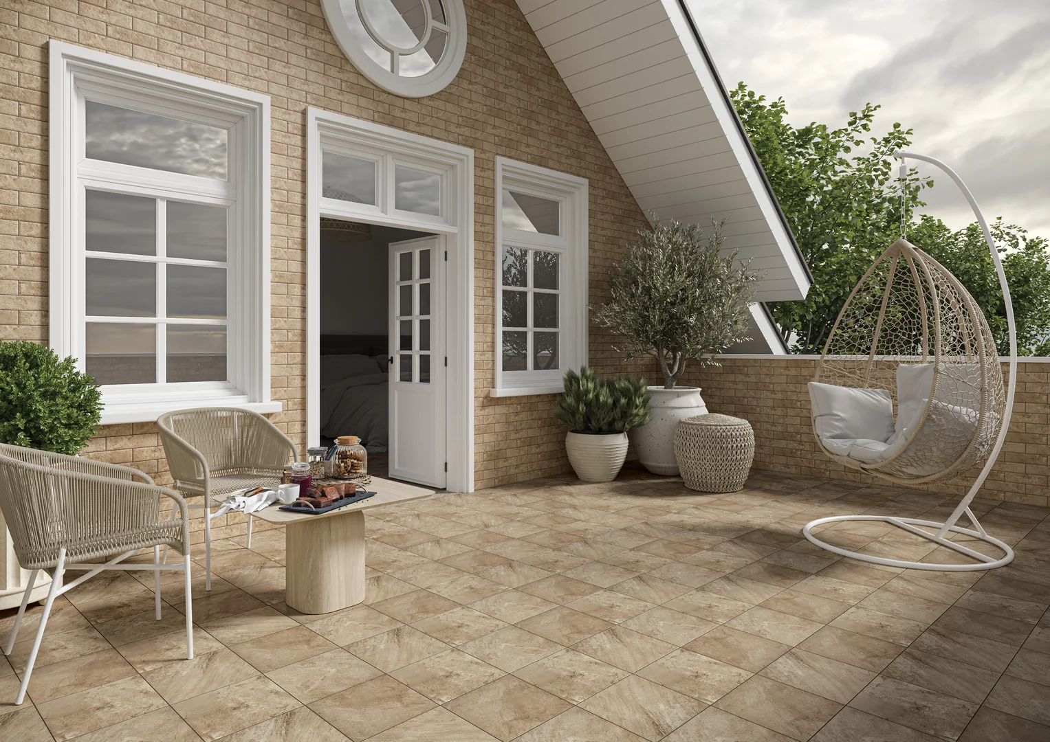 Mattone Pietra Beige 7 mm 24,5x6,6 Paradyz фото 10