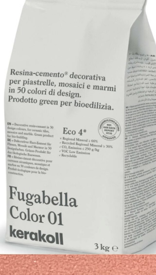 Fugabella Color затирка для швов 40 3кг Kerakoll